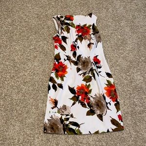 Flowered dress used
